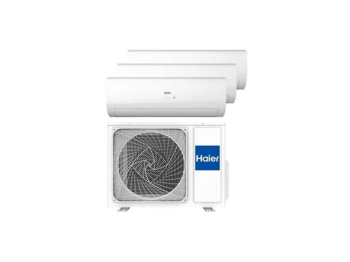 Haier Pearl Premium Multi split 3x 3.5KW + 10.5kw buitendeel- Geïntegreerde wifi